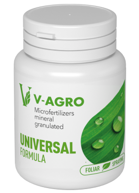 Engrais micro-minéral V-AGRO pour le traitement des feuilles
