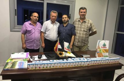 Заключение договора с компанией El Motaheda Agro, Egipt, июль 2017 года